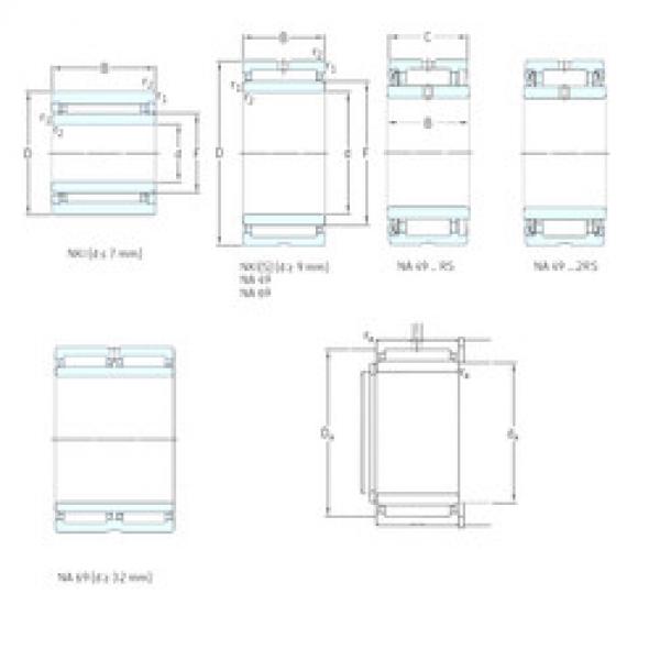 المحامل NA4864 SKF #1 image