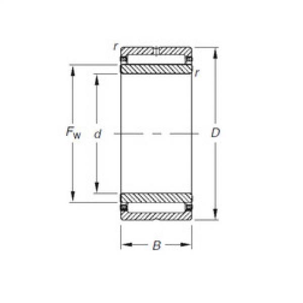 المحامل NA4830 Timken #1 image