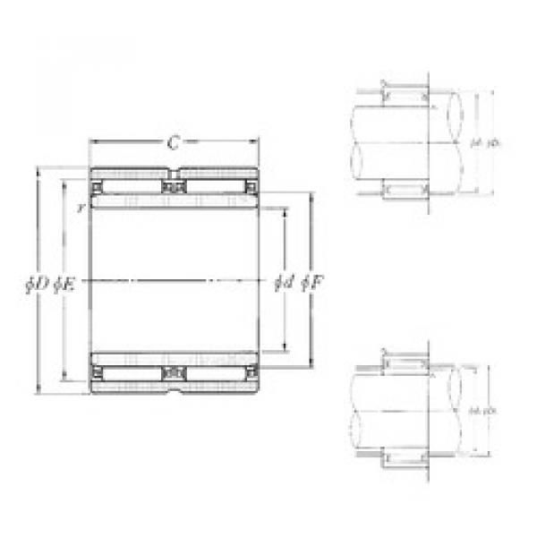 المحامل NAO-25×42×32ZW NTN #1 image