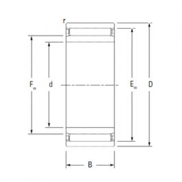 المحامل NAO10X26X12 KOYO #1 image