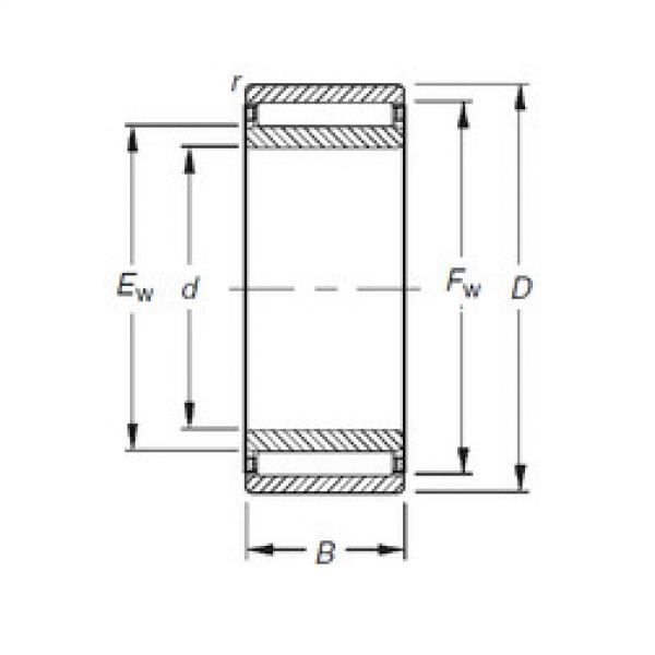 المحامل NAO17X30X13 Timken #1 image