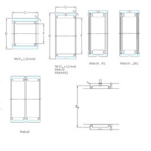 المحامل NK55/25 SKF #1 image