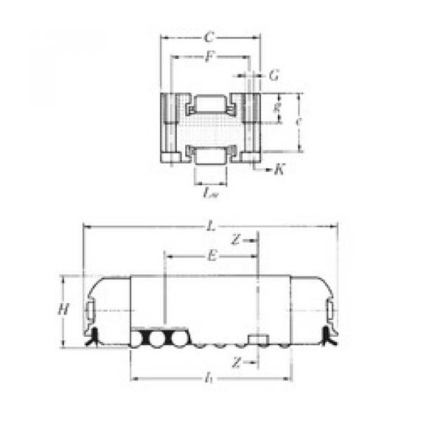 المحامل RLM26×102 NTN #1 image