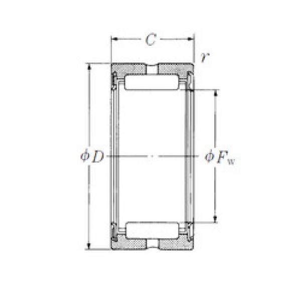 المحامل RNA6912TT NSK #1 image