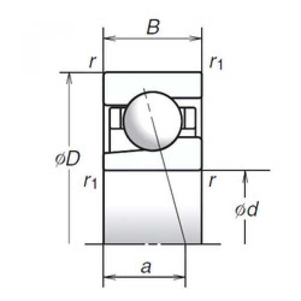 المحامل 15BGR10X NSK #1 image