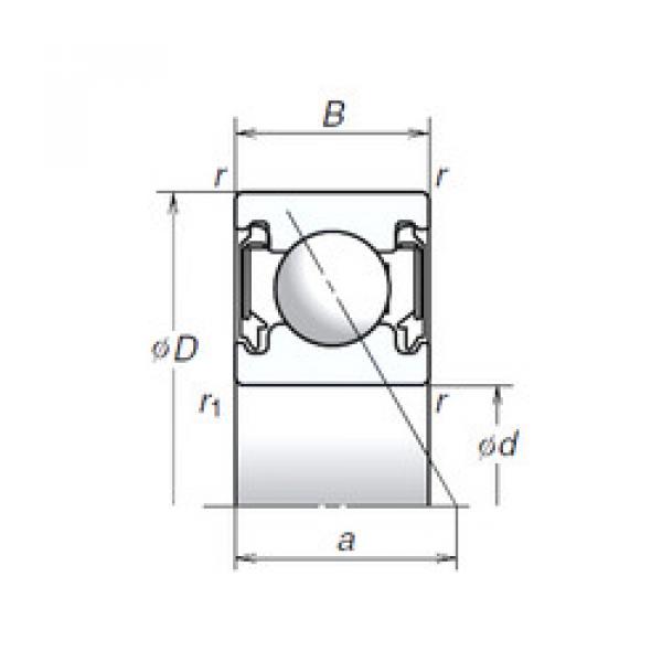 المحامل 10BSA10T1X NSK #1 image