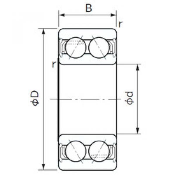 المحامل 2TS2EC-DF0372LLUA1 NTN #1 image