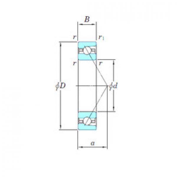 المحامل 3NCHAR021 KOYO #1 image