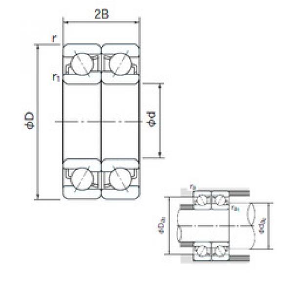 المحامل 7302CDF NACHI #1 image