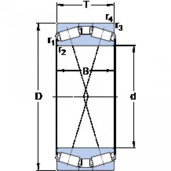 المحامل 331729 SKF #1 image