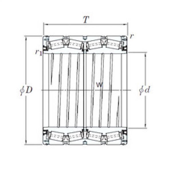 المحامل 4TRS705 KOYO #1 image