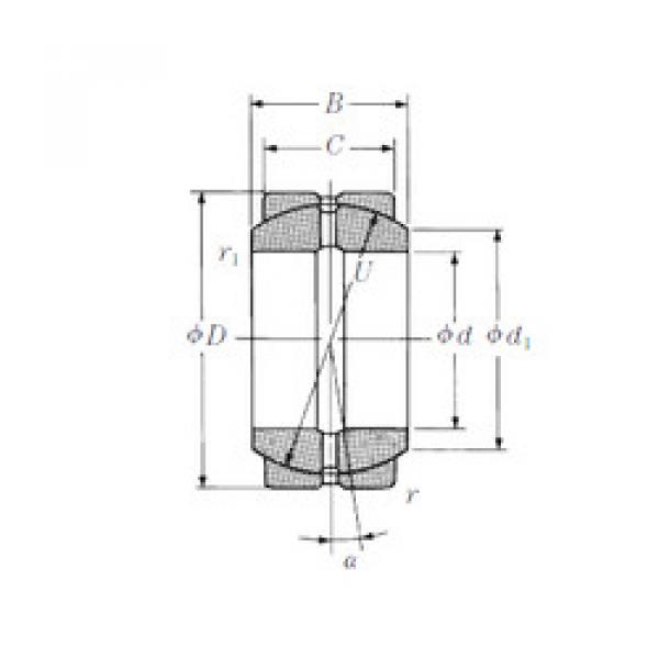 المحامل 160FSF230 NSK #1 image