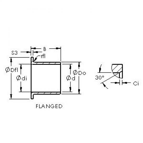 المحامل ASTEPBF 4044-40 AST #1 image