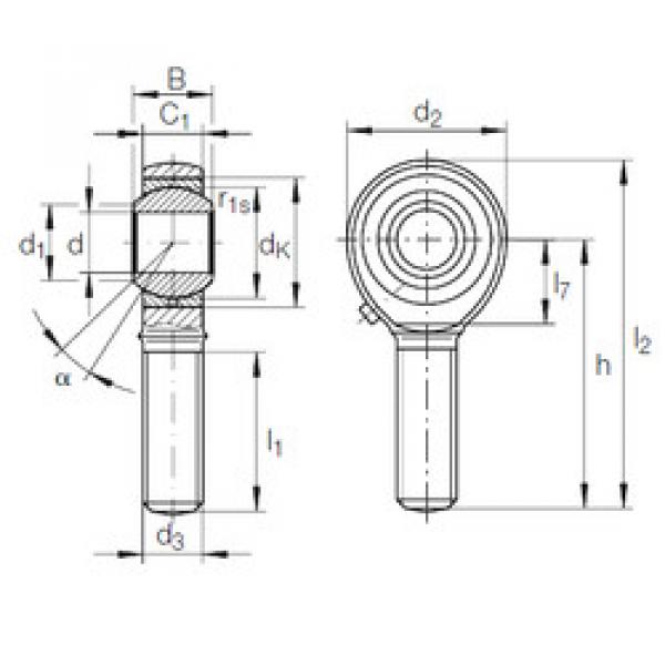 المحامل GAKFR 30 PB INA #1 image