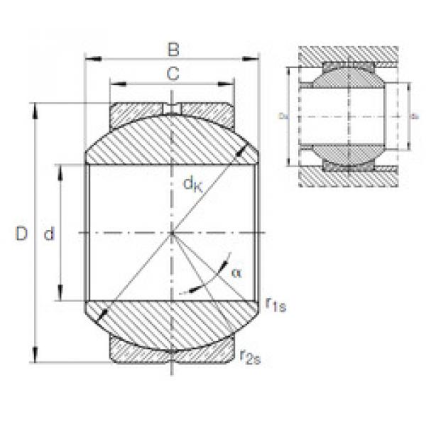 المحامل GE 20 PB INA #1 image