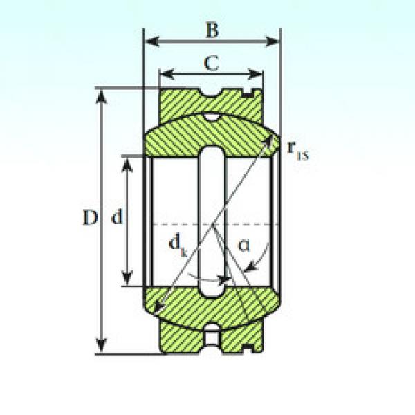 المحامل GE 120 XS K ISB #1 image