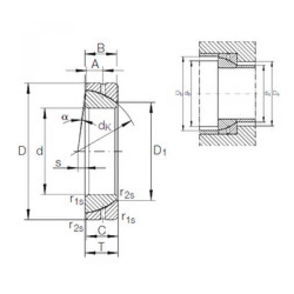 المحامل GE 45 SX INA #1 image