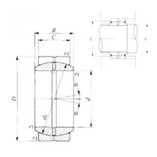 المحامل GE 200ES IKO #1 image