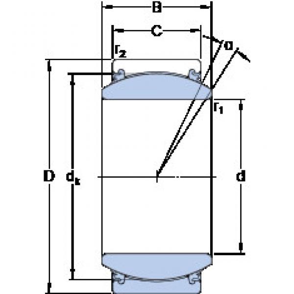 المحامل GE 60 TXE-2LS SKF #1 image