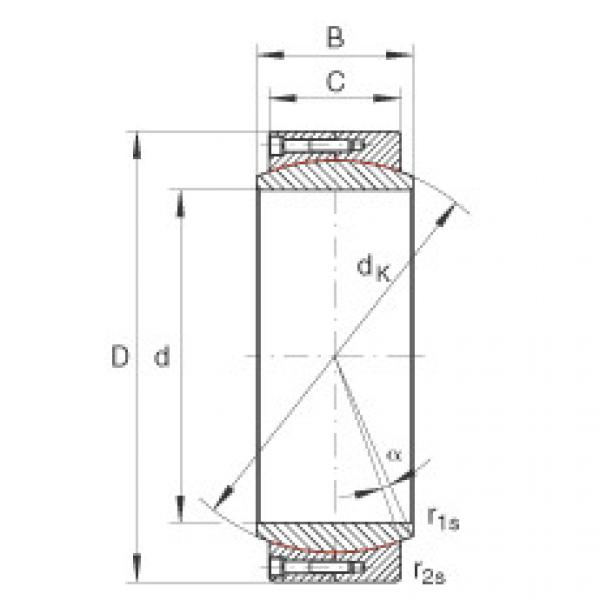 المحامل GE440-DW INA #1 image