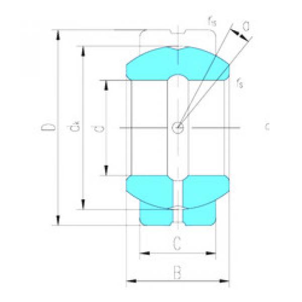 المحامل GEZ107ES-2RS LS #1 image