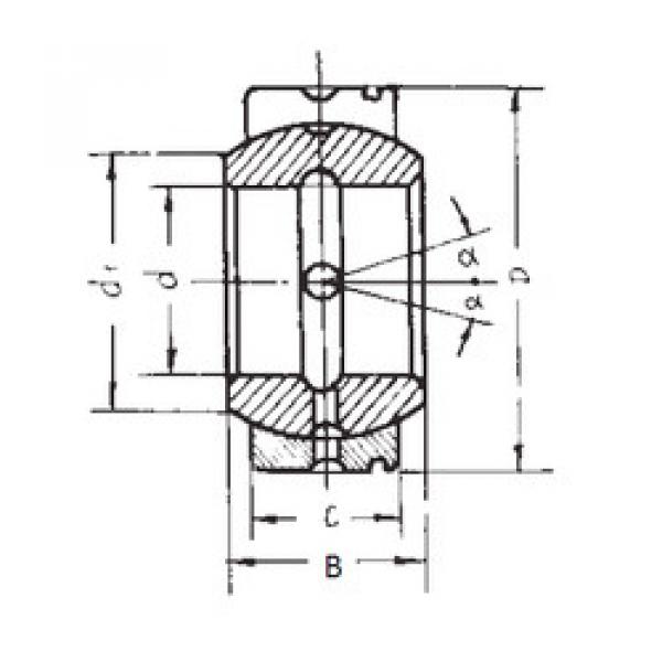 المحامل GE110XS/K FBJ #1 image