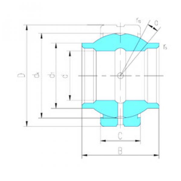 المحامل GEEM35ES-2RS LS #1 image