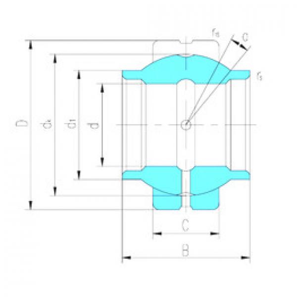 المحامل GEEW30ES-2RS LS #1 image