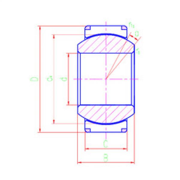 المحامل GEH220XT-2RS LS #1 image