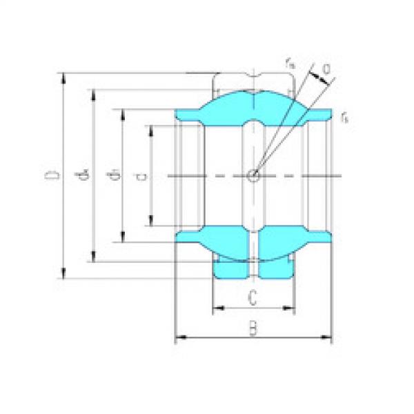 المحامل GEWZ25ES-2RS LS #1 image