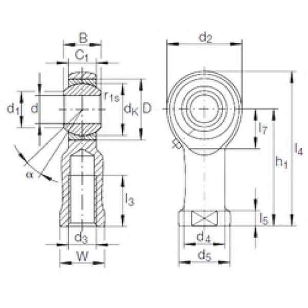 المحامل GIKFR 16 PB INA #1 image