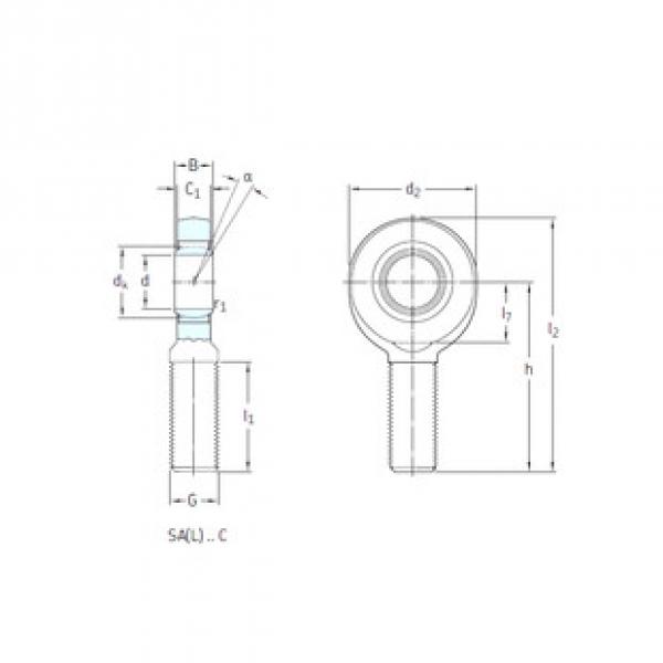 المحامل SA8C SKF #1 image