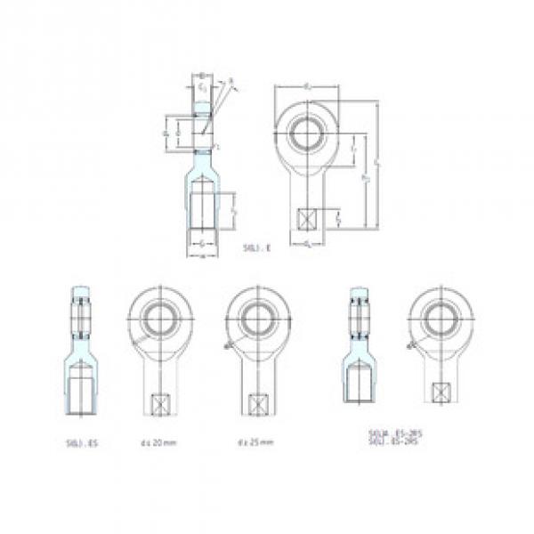 المحامل SI35ES-2RS SKF #1 image