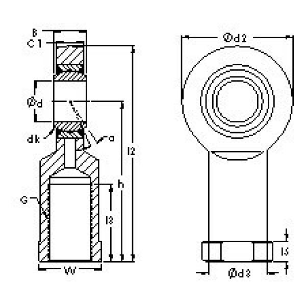 المحامل SI50ET-2RS AST #1 image