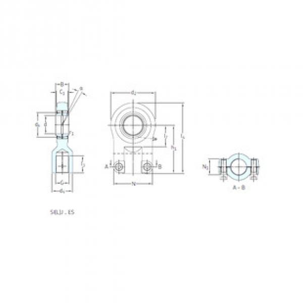 المحامل SIQG63ES SKF #1 image