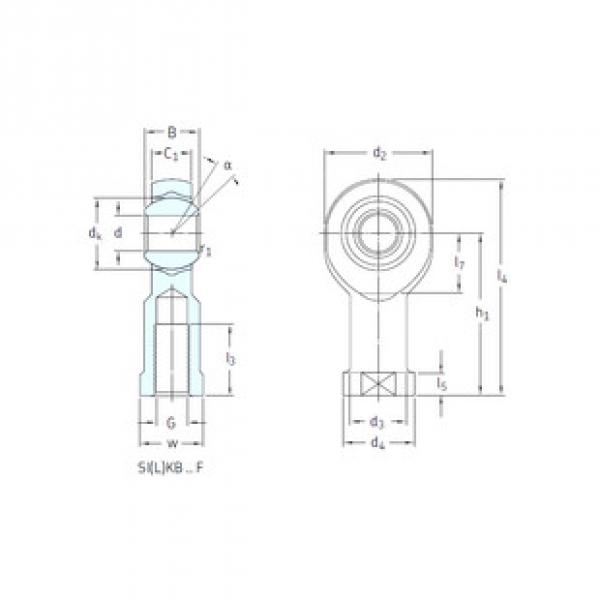 المحامل SIKB20F SKF #1 image