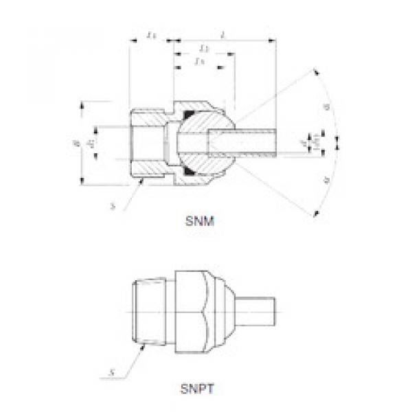 المحامل SNPT 1/2-40 IKO #1 image