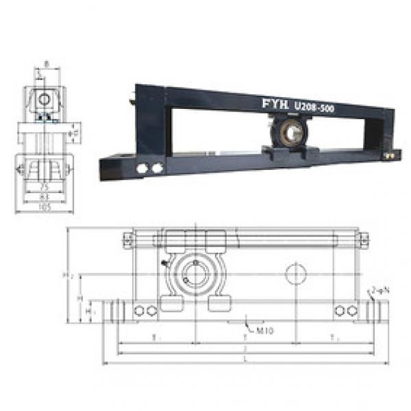 المحامل UCTU212-500 FYH #1 image