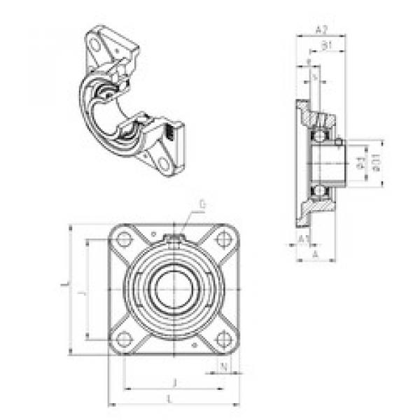 المحامل USFE204 SNR #1 image