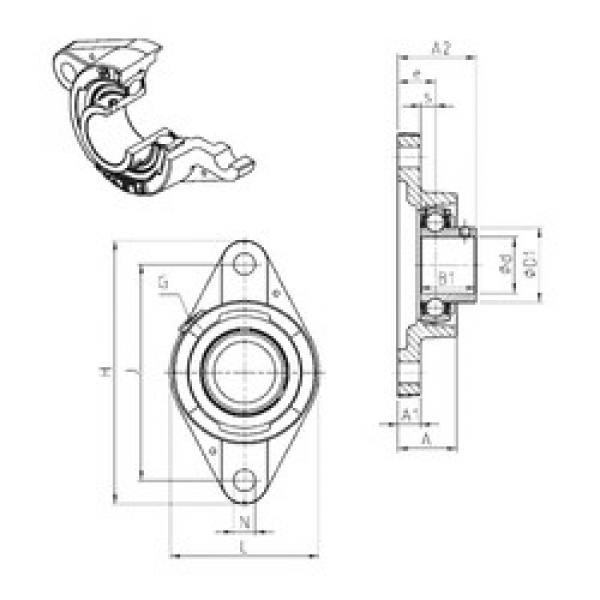 المحامل USFLE211 SNR #1 image