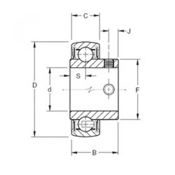 المحامل YA104RRB Timken #1 image