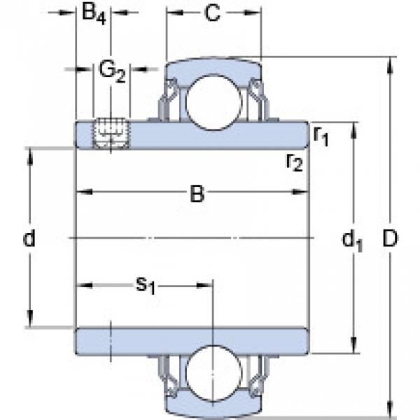 المحامل YAR 208-2FW/VA228 SKF #1 image