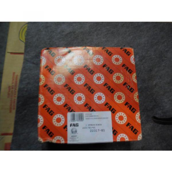 NEW FAG 22317-E1 BEARING #4 image