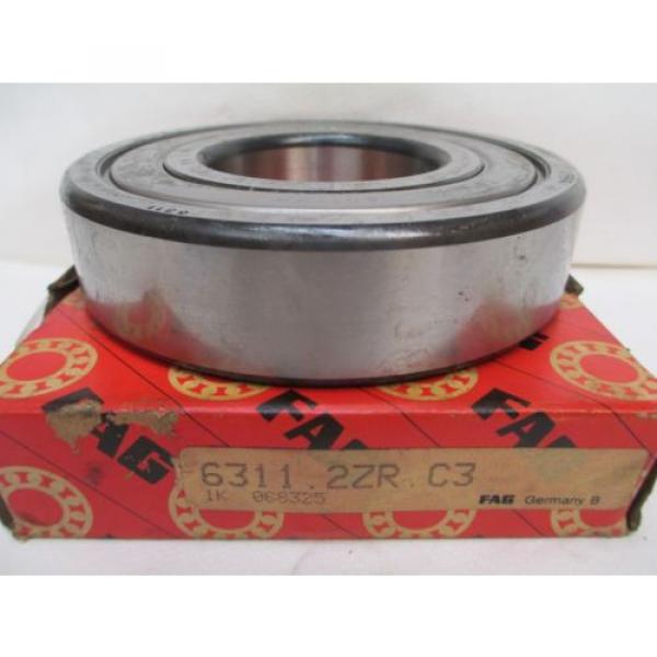 NEW FAG BALL BEARING 6311.2ZR.C3 63112ZRC3 6311ZR #1 image