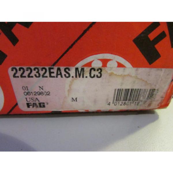 Fag 22232EAS.M.C3 Spherical Roller Bearing. #5 image