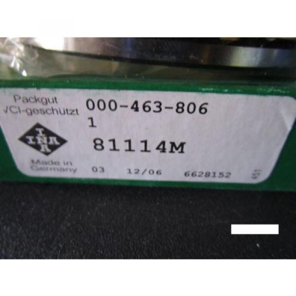 INA 81114M, 81114 M,Cylindrical Roller Thrust Bearing(=2 NTN,NSK,KOYO,FAG 51114) #4 image