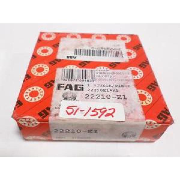 FAG BEARING 22210-E1 NIB #5 image