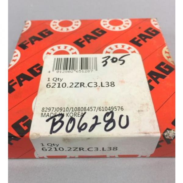 FAG Bearing 6210.2ZR.C3.L38 6210 #4 image